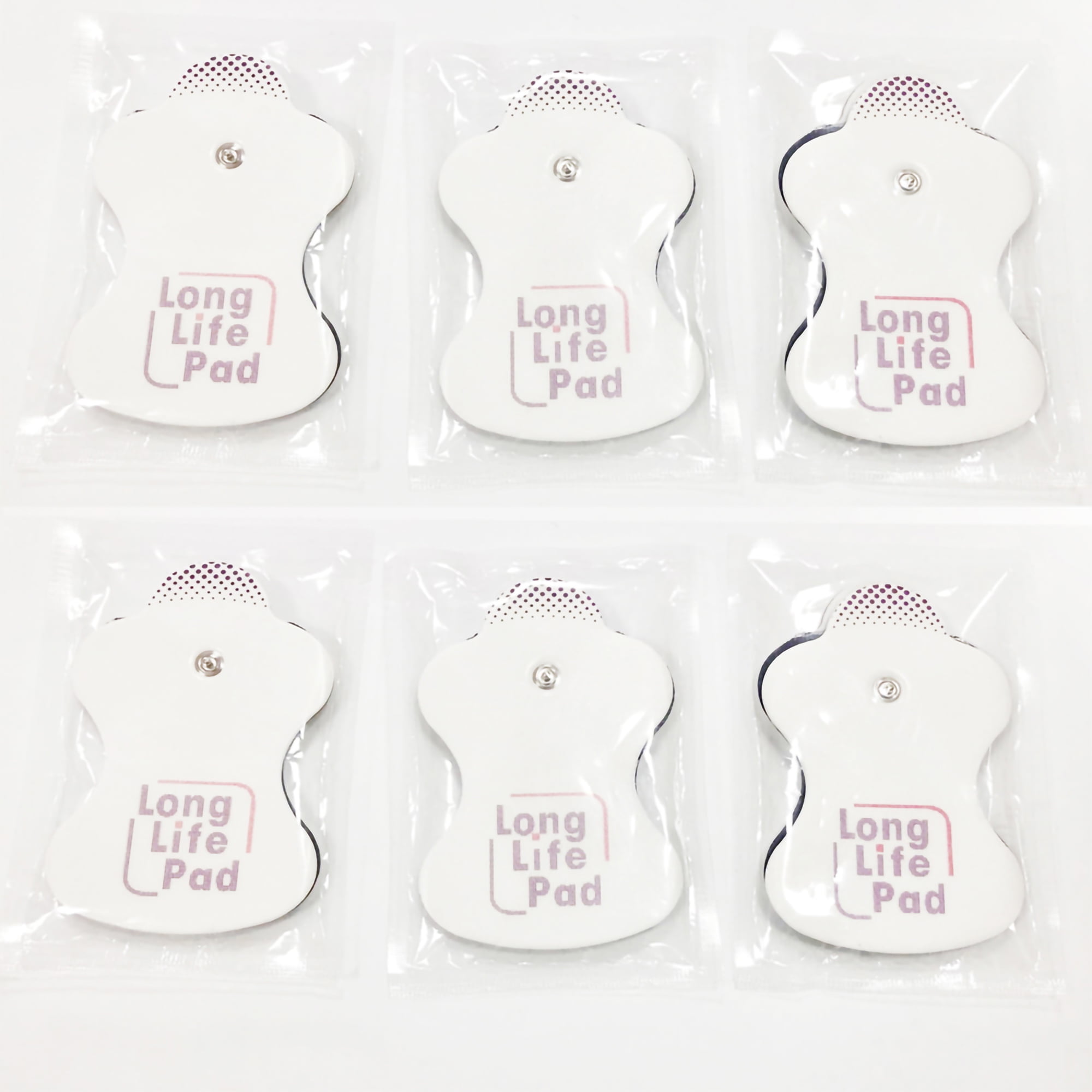 YouLoveIt 12Pcs Electrode Pads Replacement Electrode Pads Premium Self Adhesive Electrotherapy Pads Long Life Reuseable