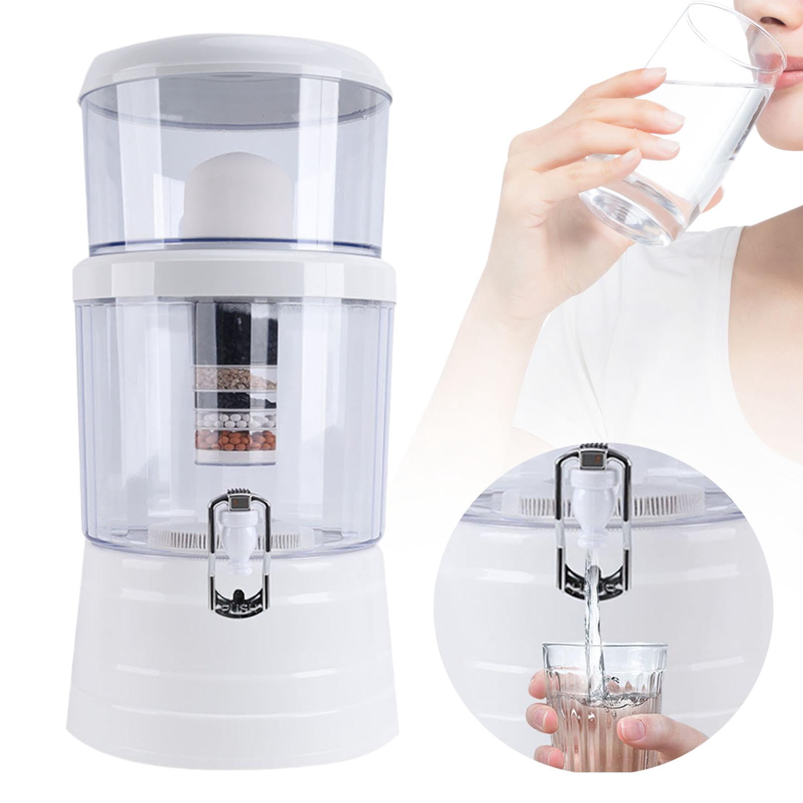 FashionCha Water Purifier Dispenser, Kettle, 16L, Deep Filtration, Tabletop Water Purifier, 8 Stages, Water Purifier for Office, Apartment, Dorm