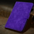 thumbnail image 6 of SaniMore Business Case for iPad Pro 11 2024, PU Leather Case Shockproof TPU Shell Card Holder Hand Rope Anti-slip Strip Full Protective Wallet Tablet Magneic Case For iPad Pro 11 2024, Purple, 6 of 10