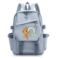 thumbnail image 3 of Little Bear 26 English Letters Backpack Student Girl School Backpack Bookbag Cosplay Canvas Children Kid Back To School Backpack, 3 of 5