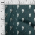 thumbnail image 1 of oneOone Polyester Lycra Fabric Ikat Style Kasuri Printed Craft Fabric BTY 56 Inch Wide, 1 of 4