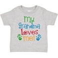 thumbnail image 3 of Inktastic My Grandma Loves Me Boys or Girls Toddler T-Shirt, 3 of 5