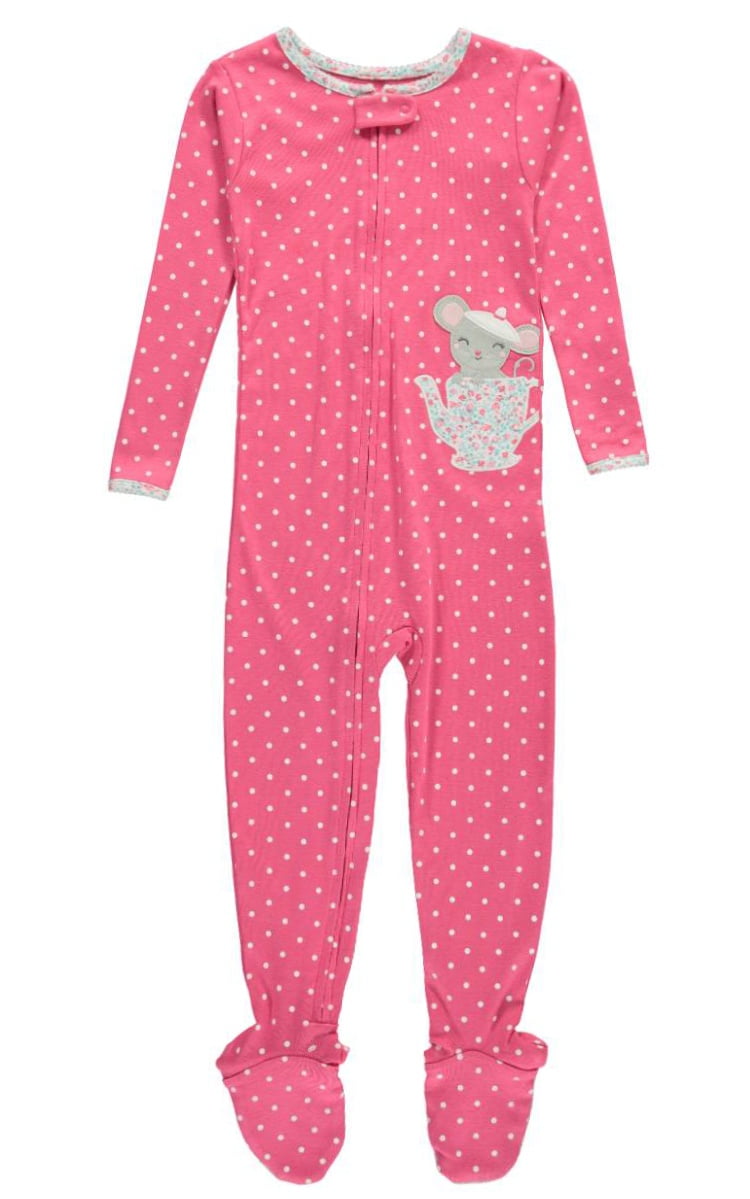 Carters Little Girls Toddler Owl Blanket Sleeper Pajamas 
