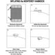 thumbnail image 4 of Water Hammock, Swimming Pool Beach Inflatable Lounge Chair, 4 of 5