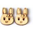 thumbnail image 5 of 100 Pieces Handmade Wooden Buttons Wooden Button with 10 Styles Animal Shape Wooden Buttons for Haberdashery Album Scrapbooking DIY Sewing Decorative Crafts, 5 of 5