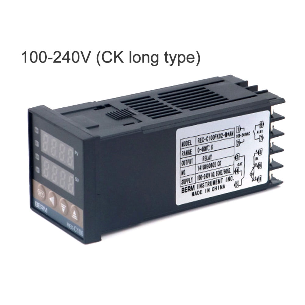 Digital PID Temperature Controller Thermostat REX-C100FK02-M*AN Relay 