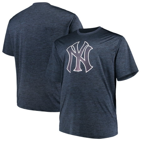 Men's Majestic Navy New York Yankees Big & Tall Statement Logo