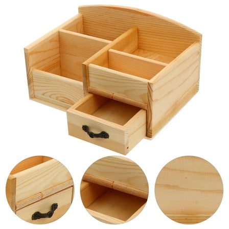 Worgeous DIY Plastic Storage Box with Drawer for Home in Assorted Color 1 Pc