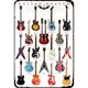 thumbnail image 1 of Placa Metal Vintage Guitarra Pintura Hierro Rectangular Arte La Pared 20x30cm, 1 of 9