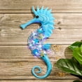 thumbnail image 4 of Lighted Outdoor Coastal Metal Wall Decor, 4 of 10