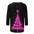 thumbnail image 4 of Winter Saving Talove Long Sleeve Shirts for Women Funny Graphic Sweatshirt Women Fall Clothes Crewneck Tee Blouses Womens Tops Dressy Casual Plus Size Christmas Shirts, 4 of 5