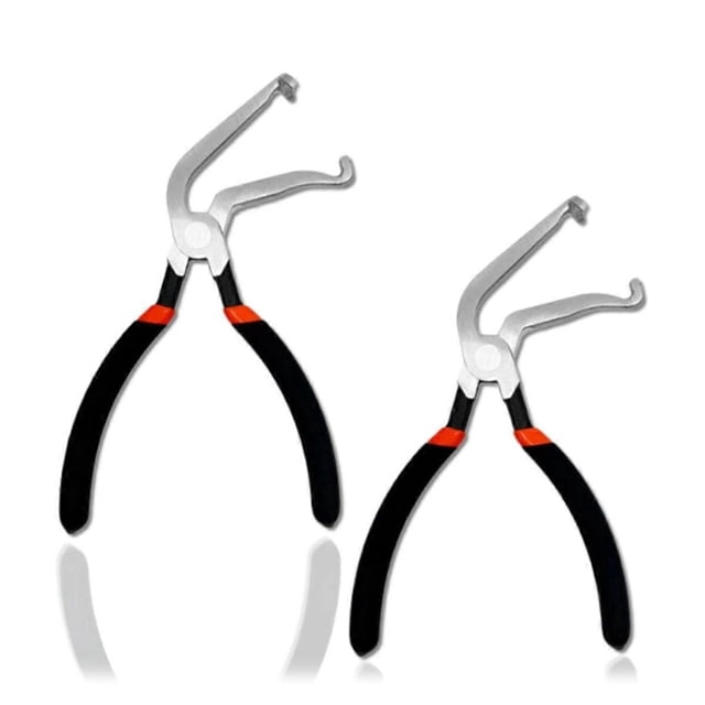 2pcs Electrical Disconnect Pliers,Electrical Connector Pliers for Cars,Fuel Line Petrol Clip Pipe Pliers for Automotive