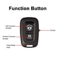 thumbnail image 4 of Obturateur à Distance Sans Fil avec Minuterie Automatique, Obturateur à Distance Portable pour Android 4.2.2 et iOS 6.0 et Plus, Convient à la Sécurité à la Maison, à la surveillance Intérieure, aux Soins pour Bébé, à l'Observation des Animaux et à la surveillance à Distance, 4 of 6