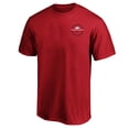 thumbnail image 2 of Men's-Fanatics  Crimson Arkansas Razorbacks Big & Tall Fast Break 2 Hit T-Shirt, 2 of 3