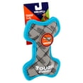 Vibrant Life Tough Buddy Bone Dog Chew Toy, Color May Vary, Chew Level