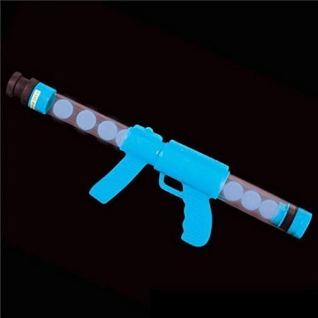 Deluxe Glow Blue Ping Pong Ball Shooter Moon Blaster (Best Woodsball Guns 2019)