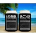thumbnail image 6 of Sibling Day Gifts for Brother 1 Okay Brother Nutritional Facts 12-Pack Can Drink Coolies, 6 of 8
