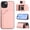Pink, variant on Case for iPhone SE 4 Wallet Case with Card Holder, Slim Standing Support Premium PU Leather Kickstand Card Slots, Durable Shockproof Cover