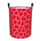 thumbnail image 1 of Fotbe Heart Cesto de Ropa con Asas, Cesto Impermeable de Gran Capacidad, Bolsa de Lavado para Dormitorio, Cesto de Ropa con Ruedas y Asas-Medium, 1 of 6