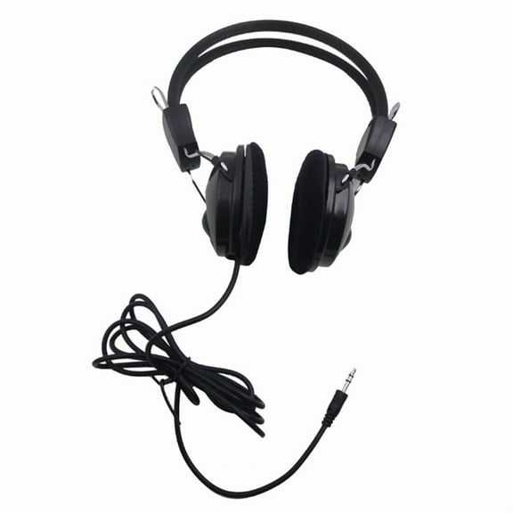 1 set x metal detector adapter headphones-Black