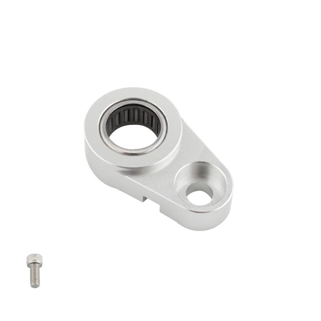 davian Gear Stabilizer Aluminum Alloy Gear Shift Stabilizer Bracket Motorcycle Gear Lever Support Accessories Shifter Holder Suitable for Motorcycle Silver