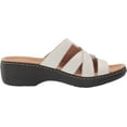 thumbnail image 6 of Clarks Merliah Karli Leather - Womens Open Toe Wedge Sandals, 6 of 8