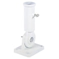 thumbnail image 1 of Goick Flag Holder Adjustable Flag Bracket Wall Mounted White Windsock Base with Screws, 1 of 7