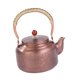 thumbnail image 5 of Tetera de cobre, accesorio para té de Kung Fu, accesorio de té con mango ergonómico de 1200ml para cocina de cerámica, tetera para el hogar Estilo B, 5 of 9