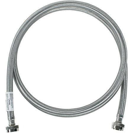 Certified Appliance Accessories WM96SS Braided Stainless Steel Washing Machine Hose, 8ft