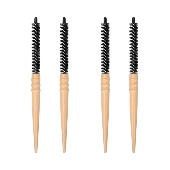 2 Pack Comb Scrubber Hairdressing Small Roller Styling Brush Curly Man