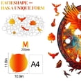 thumbnail image 4 of Rompecabezas de madera KAAYEE Phoenix, 200 piezas, para adultos, 4 of 8