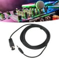 thumbnail image 1 of Cable Midi de 3,5 mm, Adaptador de Cable Din de 8 Pines A Macho de 3,5 mm, Material de PVC, Para Salida de Sonido de ComputerAdora, Instrumentos Musicales, Equipos de Sonido, 1 of 7