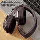 thumbnail image 5 of Auriculares Inalámbricos Bluetooth Auriculares Bluetooth Sobre el Oído Auriculares Estéreo Plegables Inalámbricos Y Cableados para Teléfono Celular Pc Auriculares Suaves Peso Ligero para el Uso Prolon, 5 of 7