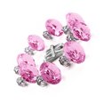 thumbnail image 4 of WRISTBIQUE 8Ud Transparente En Cristal Rosa Para Cajones Y Puertas De, 4 of 8