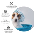 thumbnail image 3 of Honeii Terrier Takes A Bath With Shower Cap Print Leather Coaster Set of 4, Ideal for Safeguarding Your Furniture from Drinks Spills and Effortless Cleanup-Round Shape, 3 of 6