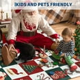 thumbnail image 3 of Christmas Rugs for Entryway,Bedroom Bedside Rug Washable Xmas Style Prints Kitchen Rugs Non Slip Holiday Decor Throw Rug Front Door Mat Small Area Rugs for Bathroom Entry Entrance, 3 of 8