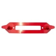 thumbnail image 1 of Fishbone Offroad Winch Fairlead Backing Plate FB21095 Fishhook; Mounts Behind Flat Fairlead; Powder Coated; Red; Steel, 1 of 4