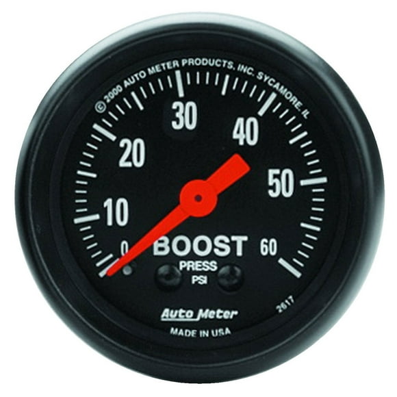 Auto Meter 2617 Boost de Jauge