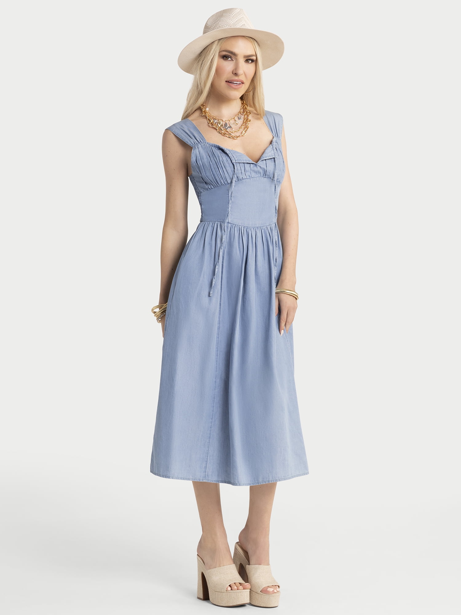 Jessica Simpson Women's Nicolette Paneled Dress, Sizes XS-XL