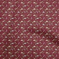 thumbnail image 1 of oneOone Tissu Polyester Spandex Bordeaux Dinosaure Coloré Matériel de Robe Imprimé Tissu au Mètre 56 Pouces de Large, 1 of 5