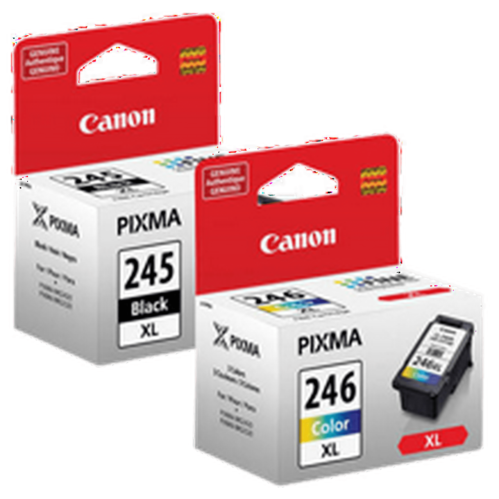 BRAND NEW ORIGINAL CANON PG-245XL / CL-246XL / INKJET Cartridge Black Tri-Color High Yield Combo for Canon Pixma MG-2500 | Walmart Canada