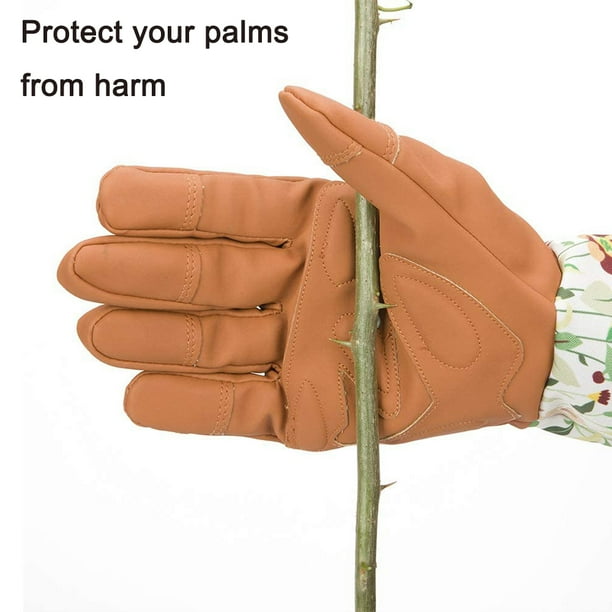 Ladies thornproof gardening gloves discount