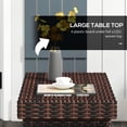 thumbnail image 6 of Brown PE Wicker Table / Porch & Patio / 66 lbs Weight Capacity, 6 of 6