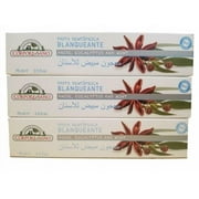 3-Pack Corpore Sano Whitening Toothpaste- BIO Natural Extract-ANISE, EUCALYPTUS & MINT- Natural Extracts- Total protection -75ml each