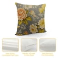 thumbnail image 4 of PHYHOO Linen Throw Pillow Covers Maple Canadian Throw Pillow Covers Modern Farmhouse Pillowcase Rustic Cushion Cover for Sofa Couch Bed 18X18 Inch, 4 of 5