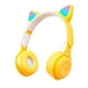 thumbnail image 1 of Pisexur - Auriculares Bluetooth para niños, modernos y bonitos, con diseño luminoso, para montar en la cabeza, organizador de electrónica., 1 of 9