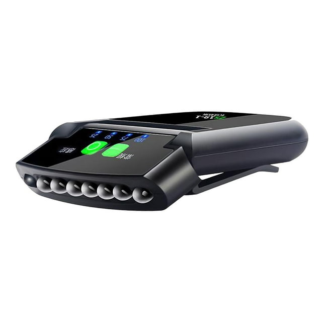 Luz de visor de tapa con sensor de movimiento recargable, luz clip de 100 sombrero, faro con pantalla de alimentación Zulema Faro de sombrero giratorio