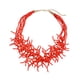 thumbnail image 4 of Collar de cuentas de semillas Chunky 18 pulgadas de largo Boho a moderadas Strand de cúmulo de gargantillas para mujeres Regalo Día de la Madre para Rojo, 4 of 10
