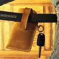 thumbnail image 1 of SDNall Functional Waist Pouch For Phones, A Compact Companion For Outdoor Activities With Secure Front Closure And Convenient Key Hook, Made From Durable Leather Material, 1 of 7