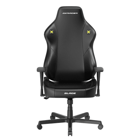 DXRacer Blade Series Egnomic Gaming Chair with EPU Leatherette Upholstery head rest and lumbar support Blade
